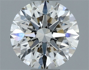 Picture of Natural Diamond 0.80 Carats, Round with Excellent Cut, L Color, VS2 Clarity and Certified by GIA