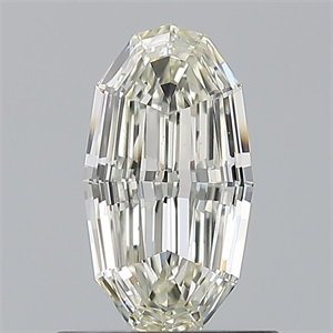 Picture of Natural Diamond 0.70 Carats, Oval with  Cut, J Color, VS2 Clarity and Certified by GIA