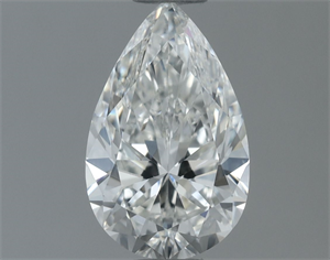 Picture of Natural Diamond 0.82 Carats, Pear with  Cut, H Color, VS1 Clarity and Certified by GIA