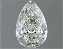 Natural Diamond 0.70 Carats, Pear with  Cut, K Color, VS2 Clarity and Certified by GIA