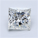Diamante Natural 2.21 quilates, Princesa , Color G, claridad SI2 y certificado GIA