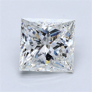 Foto Diamante Natural 2.21 quilates, Princesa , Color G, claridad SI2 y certificado GIA de