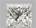 Natural Diamond 1.01 Carats, Princess with  Cut, J Color, VVS2 Clarity and Certified by GIA