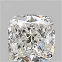 Diamante Natural 1.21 quilates, Del cojín , Color I, claridad SI2 y certificado GIA
