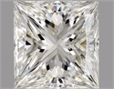 Natural Diamond 0.90 Carats, Princess with  Cut, H Color, VS1 Clarity and Certified by GIA