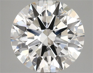 Picture of Lab Grown Diamond 2.67 Carats, Round with Excellent Cut, F Color, VVS2 Clarity and Certified by GIA