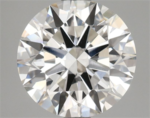 Picture of Lab Grown Diamond 2.67 Carats, Round with Excellent Cut, F Color, VVS2 Clarity and Certified by GIA