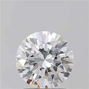 Picture of Natural Diamond 1.50 Carats, Round with Excellent Cut, D Color, FL Clarity and Certified by GIA