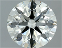 Diamante Natural 0.59 quilates, Redondo , Color K, claridad IF y certificado IGI