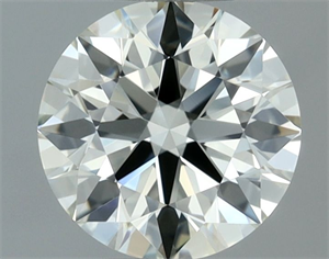 Foto Diamante Natural 0.59 quilates, Redondo , Color K, claridad IF y certificado IGI de