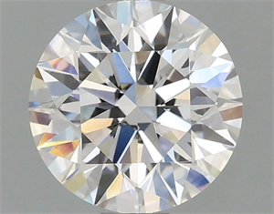 Picture of Lab Grown Diamond 1.08 Carats, Round with Excellent Cut, D Color, VS1 Clarity and Certified by IGI