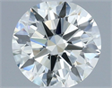 Diamante Natural 0.63 quilates, Redondo , Color I, claridad VS2 y certificado IGI