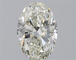 Picture of Natural Diamond 1.20 Carats, Oval with  Cut, K Color, VVS1 Clarity and Certified by GIA