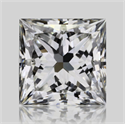 Diamante Natural 0.52 quilates, Princesa , Color H, claridad VS2 y certificado GIA