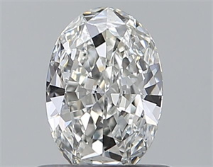 Foto Diamante Natural 0.50 quilates, Ovalado , Color G, claridad VS2 y certificado GIA de