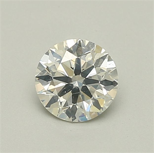 Picture of Natural Diamond 0.76 Carats, Round with Excellent Cut, I Color, SI2 Clarity and Certified by GIA