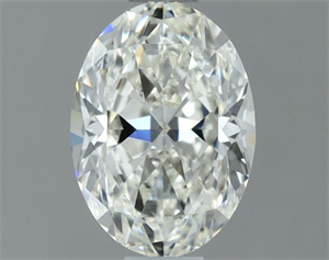 Picture of Natural Diamond 0.80 Carats, Oval with  Cut, H Color, VVS2 Clarity and Certified by IGI