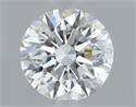 Diamante Natural 0.54 quilates, Redondo , Color G, claridad IF y certificado GIA