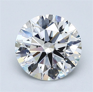 Foto Diamante Natural 1.72 quilates, Redondo , Color F, claridad SI2 y certificado GIA de