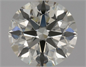 Natural Diamond 0.70 Carats, Round with Excellent Cut, L Color, VVS2 Clarity and Certified by GIA