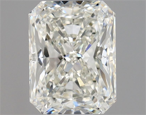 Picture of Natural Diamond 0.90 Carats, Radiant with  Cut, I Color, SI1 Clarity and Certified by GIA