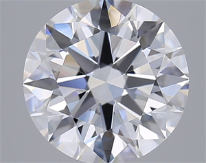 Picture of Lab Grown Diamond 2.74 Carats, Round with Excellent Cut, D Color, VVS2 Clarity and Certified by GIA