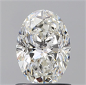 Diamante Natural 0.92 quilates, Ovalado , Color G, claridad VS2 y certificado GIA