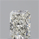 Natural Diamond 0.70 Carats, Radiant with  Cut, J Color, VS2 Clarity and Certified by GIA