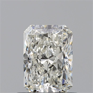 Picture of Natural Diamond 0.70 Carats, Radiant with  Cut, J Color, VS2 Clarity and Certified by GIA