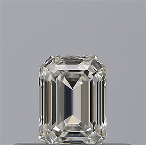 Foto Diamante Natural 0.23 quilates, Esmeralda , Color H, claridad VVS1 y certificado GIA de