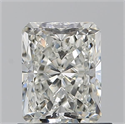 Natural Diamond 0.94 Carats, Radiant with  Cut, I Color, VVS1 Clarity and Certified by GIA