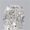 Diamante Natural 0.71 quilates, Del cojín , Color F, claridad VS1 y certificado GIA