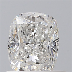 Foto Diamante Natural 0.71 quilates, Del cojín , Color F, claridad VS1 y certificado GIA de