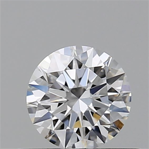 Foto Diamante Natural 0.43 quilates, Redondo , Color E, claridad VVS2 y certificado GIA de