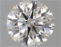 Del inventario de diamantes de laboratorio, 1.09 quilates, Redondo , Color F, claridad VVS1 y certificado IGI
