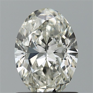 Picture of Natural Diamond 0.80 Carats, Oval with  Cut, G Color, VVS1 Clarity and Certified by IGI