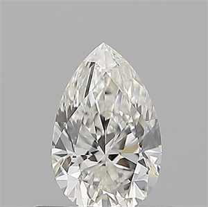 Picture of Natural Diamond 0.50 Carats, Pear with  Cut, G Color, VVS1 Clarity and Certified by GIA