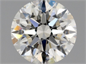 Natural Diamond 0.90 Carats, Round with Very Good Cut, H Color, VS2 Clarity and Certified by GIA
