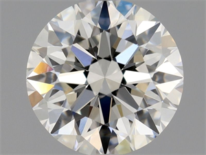 Picture of Natural Diamond 0.90 Carats, Round with Very Good Cut, H Color, VS2 Clarity and Certified by GIA