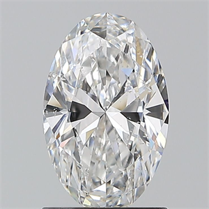 Foto Diamante Natural 1.20 quilates, Ovalado , Color E, claridad SI2 y certificado GIA de