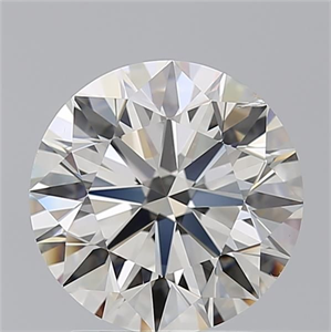 Foto Diamante Natural 2.52 quilates, Redondo , Color K, claridad SI1 y certificado GIA de