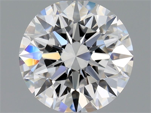 Picture of Natural Diamond 1.04 Carats, Round with Excellent Cut, D Color, VVS1 Clarity and Certified by GIA