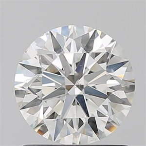Picture of Natural Diamond 1.20 Carats, Round with Excellent Cut, K Color, SI2 Clarity and Certified by GIA