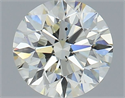 Natural Diamond 1.00 Carats, Round with Excellent Cut, L Color, SI2 Clarity and Certified by GIA