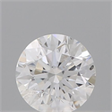 Diamante Natural 0.40 quilates, Redondo , Color D, claridad I1 y certificado GIA