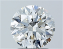 Diamante Natural 1.80 quilates, Redondo , Color G, claridad SI1 y certificado GIA