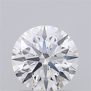 Picture of Lab Grown Diamond 1.02 Carats, Round with Ideal Cut, D Color, VVS2 Clarity and Certified by IGI