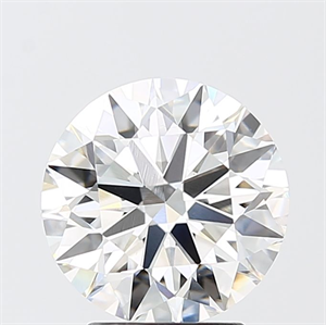 Picture of Lab Grown Diamond 3.01 Carats, Round with Ideal Cut, F Color, VS1 Clarity and Certified by IGI
