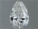 Diamante Natural 0.50 quilates, De pera , Color I, claridad SI1 y certificado GIA