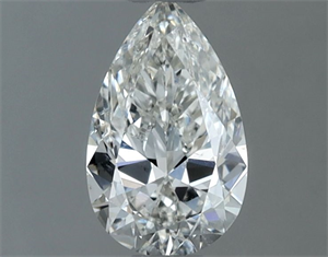 Foto Diamante Natural 0.50 quilates, De pera , Color I, claridad SI1 y certificado GIA de